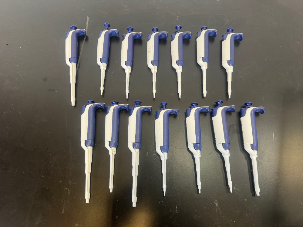 Image of Rainin Pipet-Lite XLS Single Channel Pipettes - Quantity 14